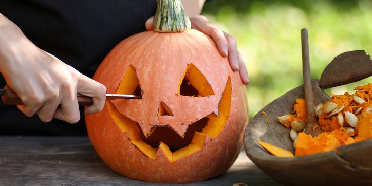 How to Carve a Military-Themed Pumpkin: Free Pumpkin Stencils