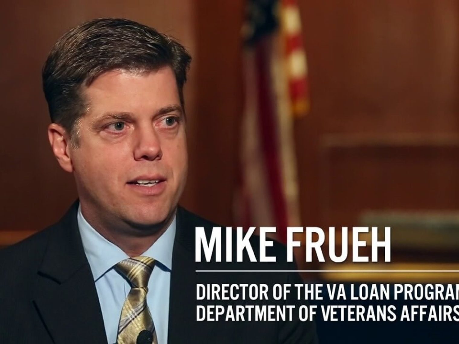 Mike Frueh, Veteran Housing Chief